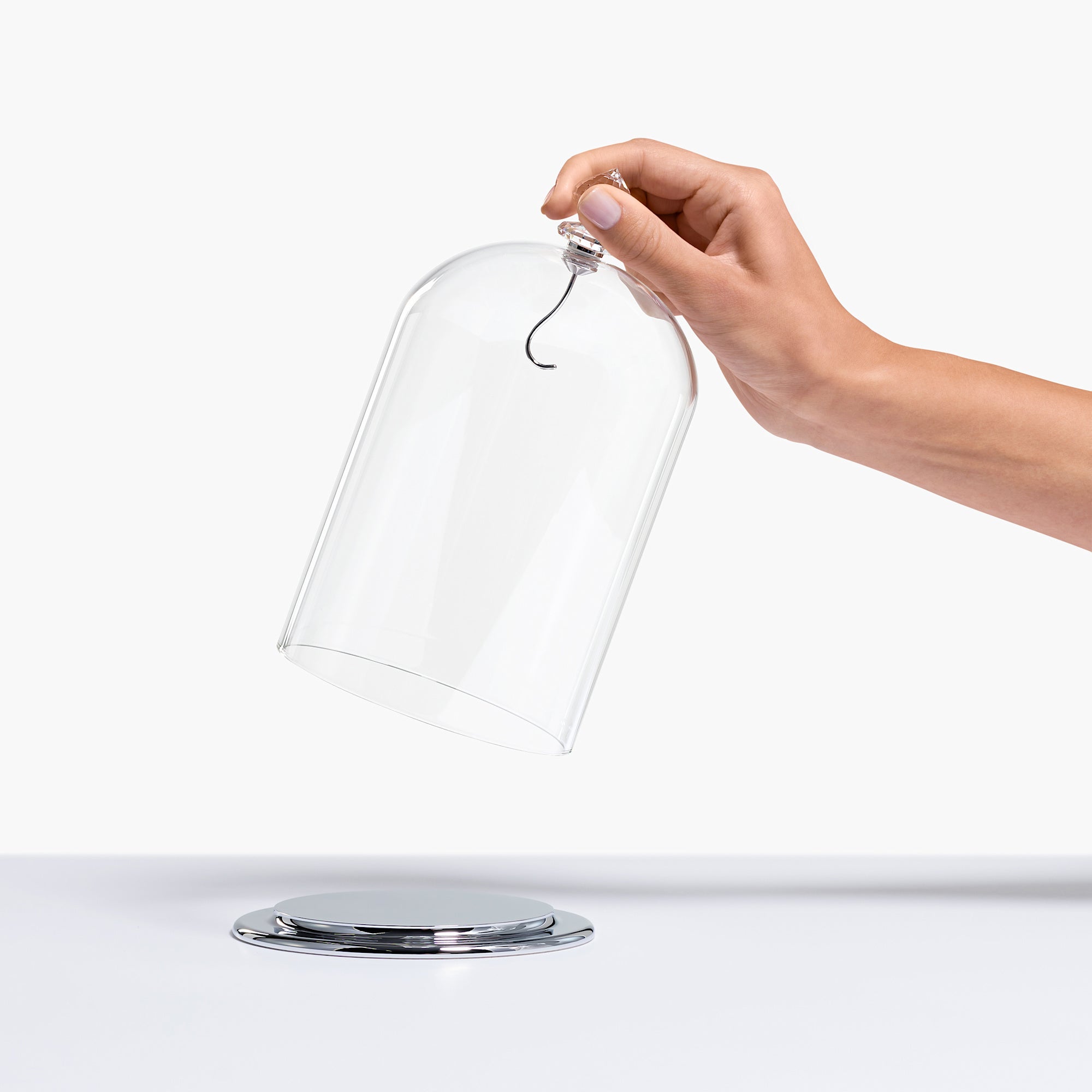 Swarovski Large Bell Jar Display Figurine