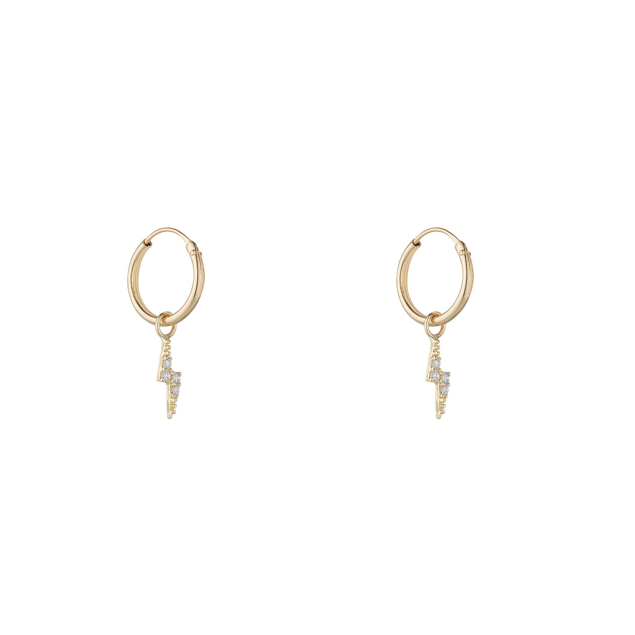 Elegant 9ct Yellow Gold Tear Drop Hook Earrings