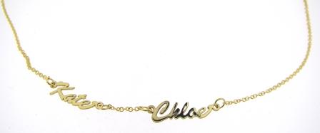 9Y Name Chain Kate & Chloe