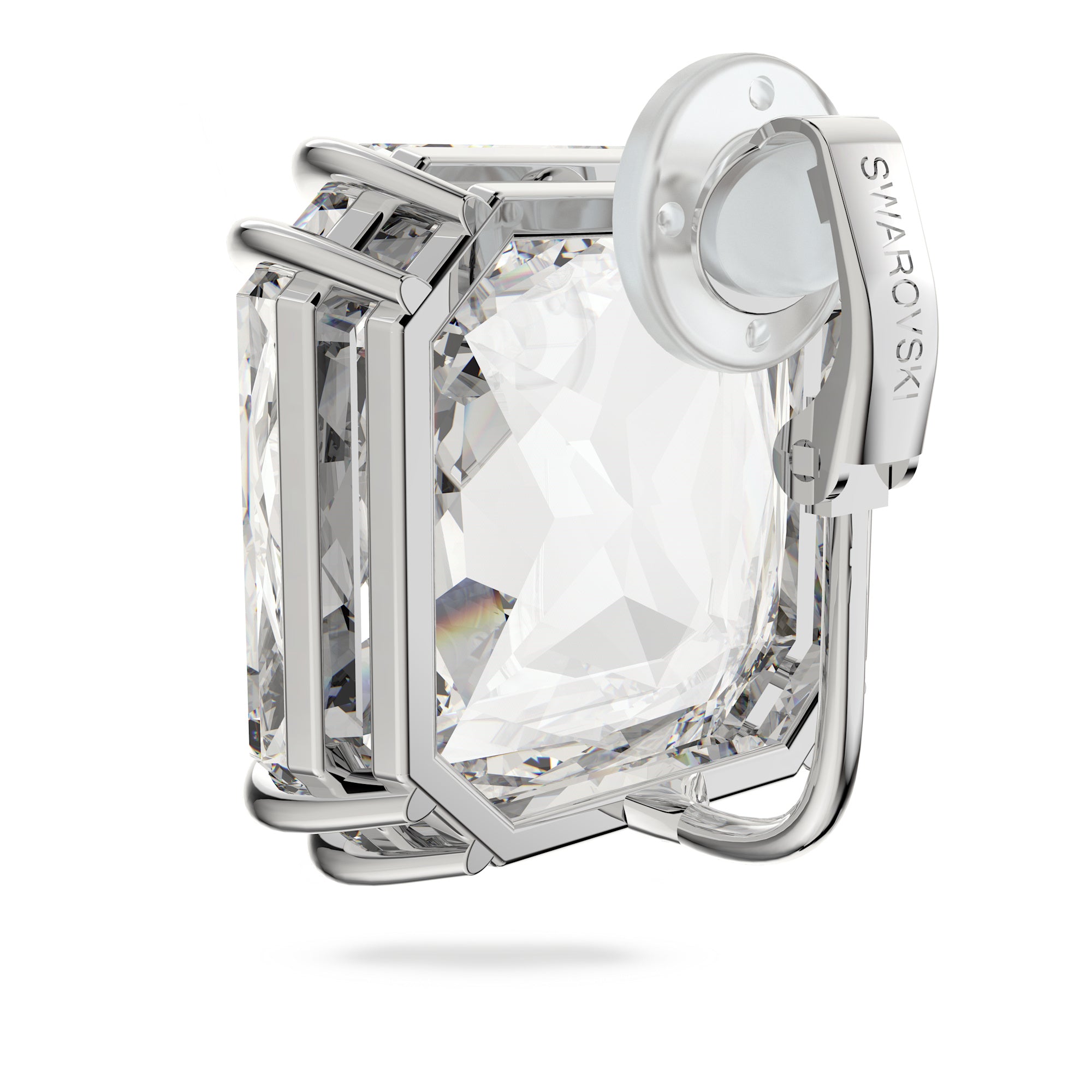 Swarovski Mesmera Single Square Clip on Earring - Earrings