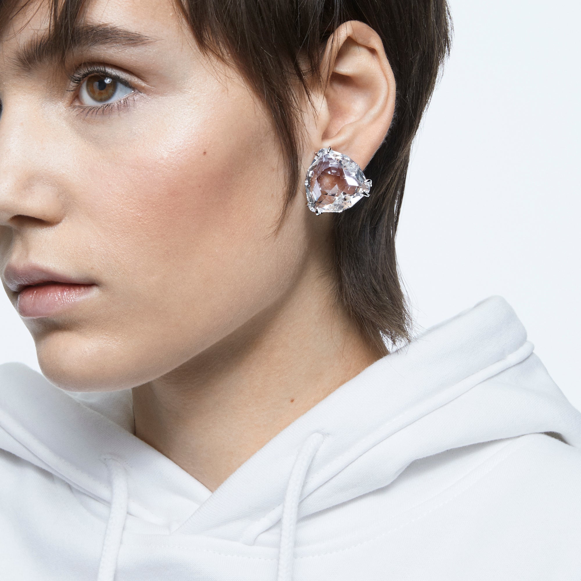 Swarovski Svarovski - Mesmera Single Trilliant Clip on Earring - Earrings