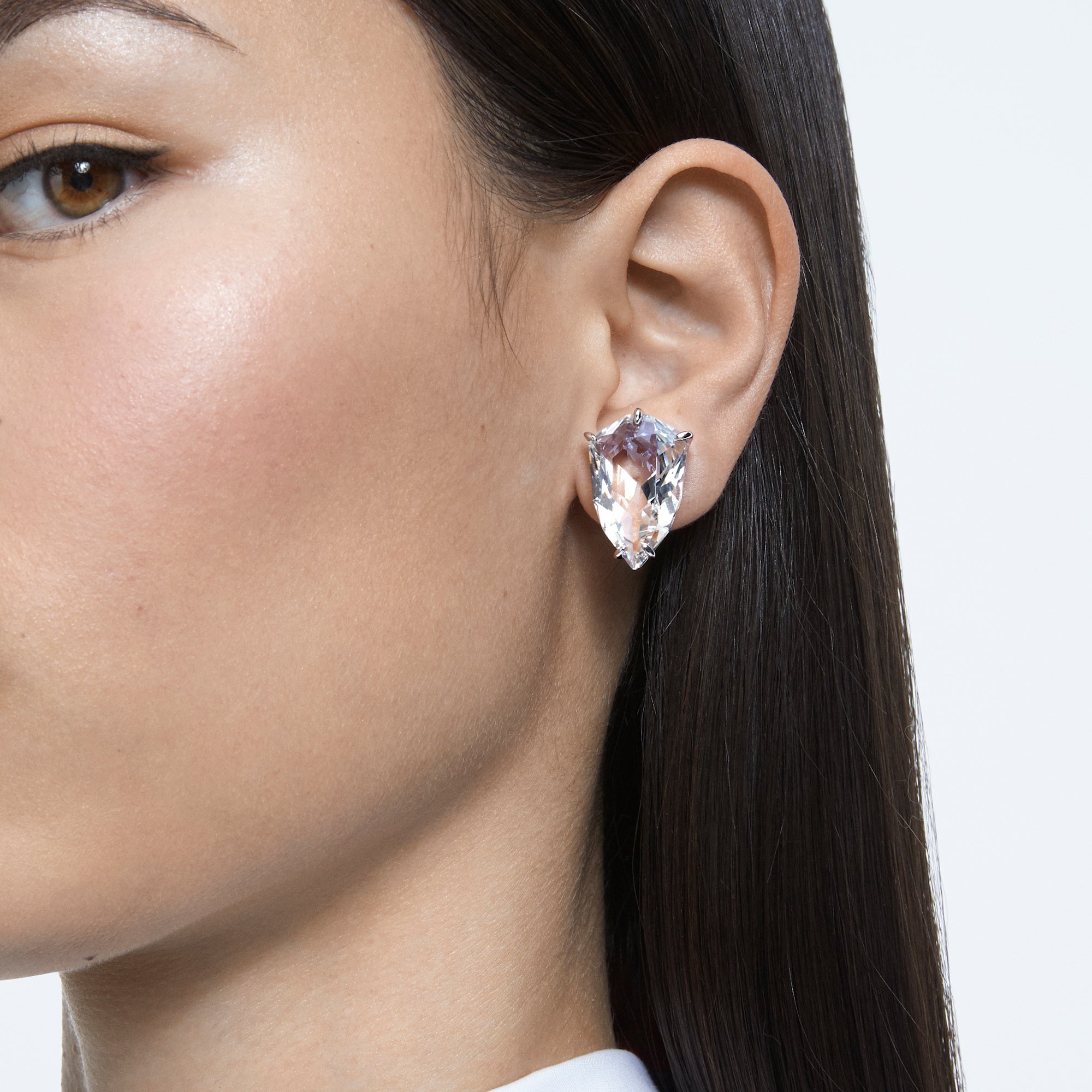 Swarovski Mesmera Single Pear Shape Clip on Earring - Earrings