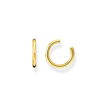 Thomas Sabo Yellow Gold Plated Single Ear Cuff Earrings