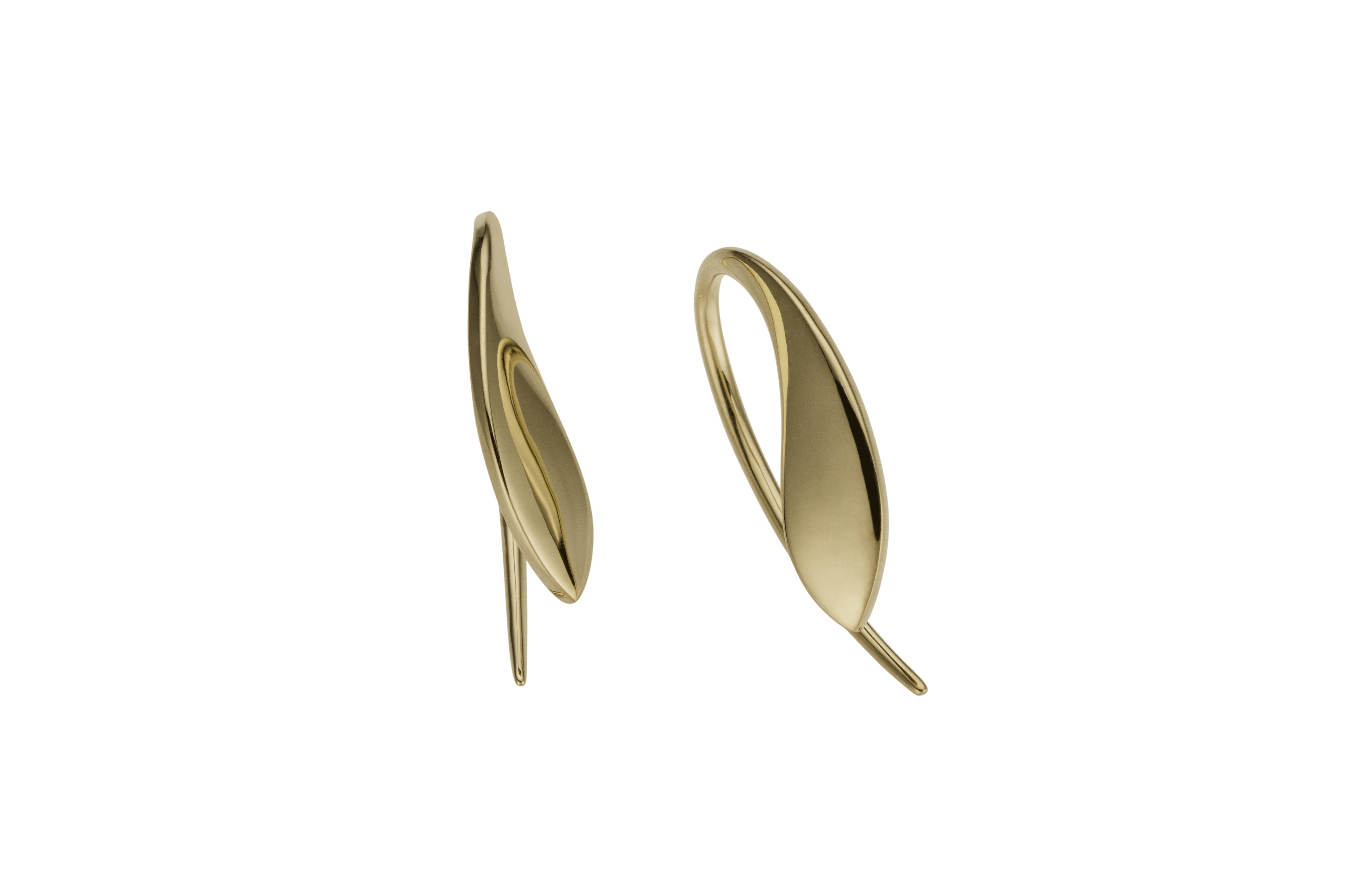 9ct Yellow Gold Double Open Hoop Earrings