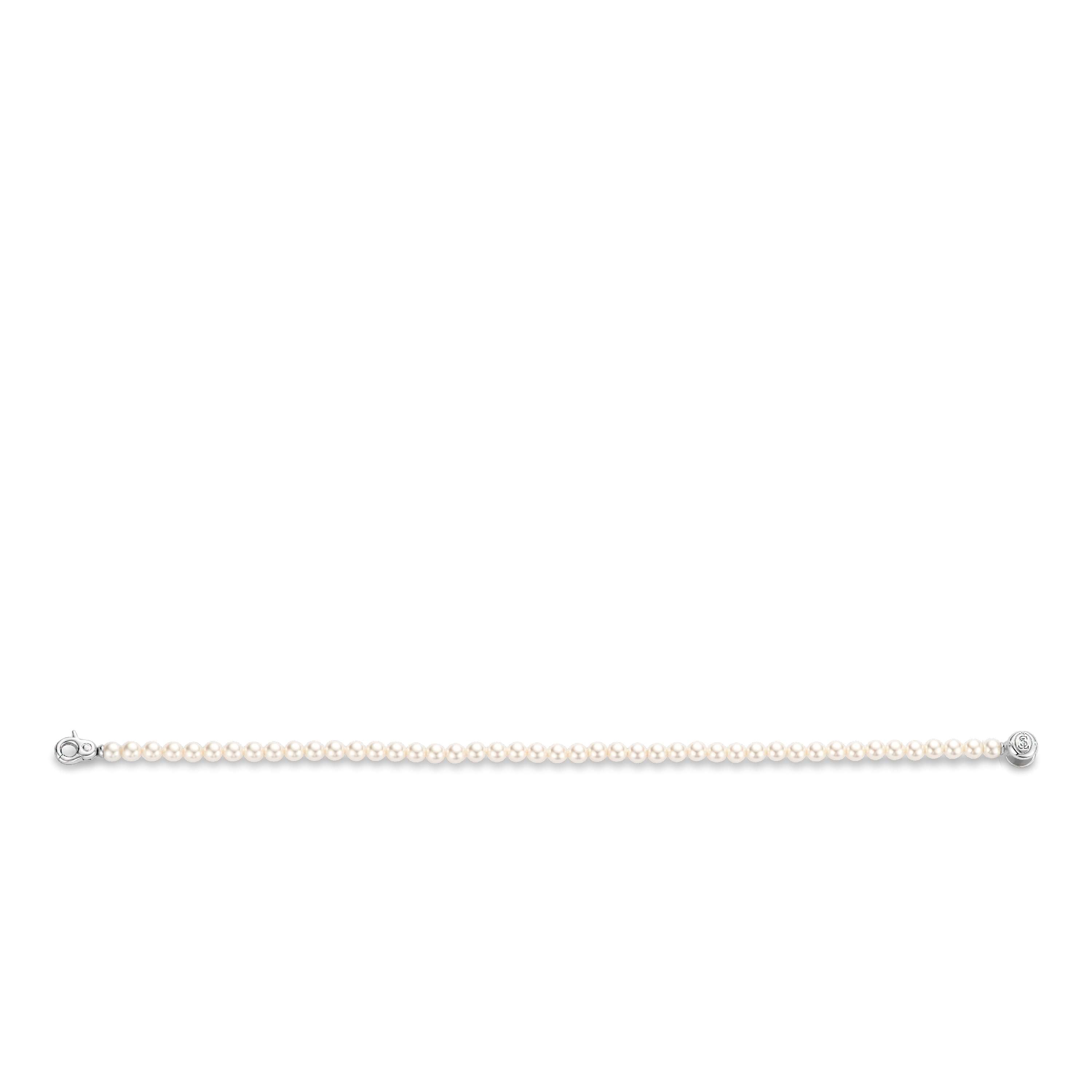 Ti Sento Pearl Bracelet with Sterling Silver Clasp