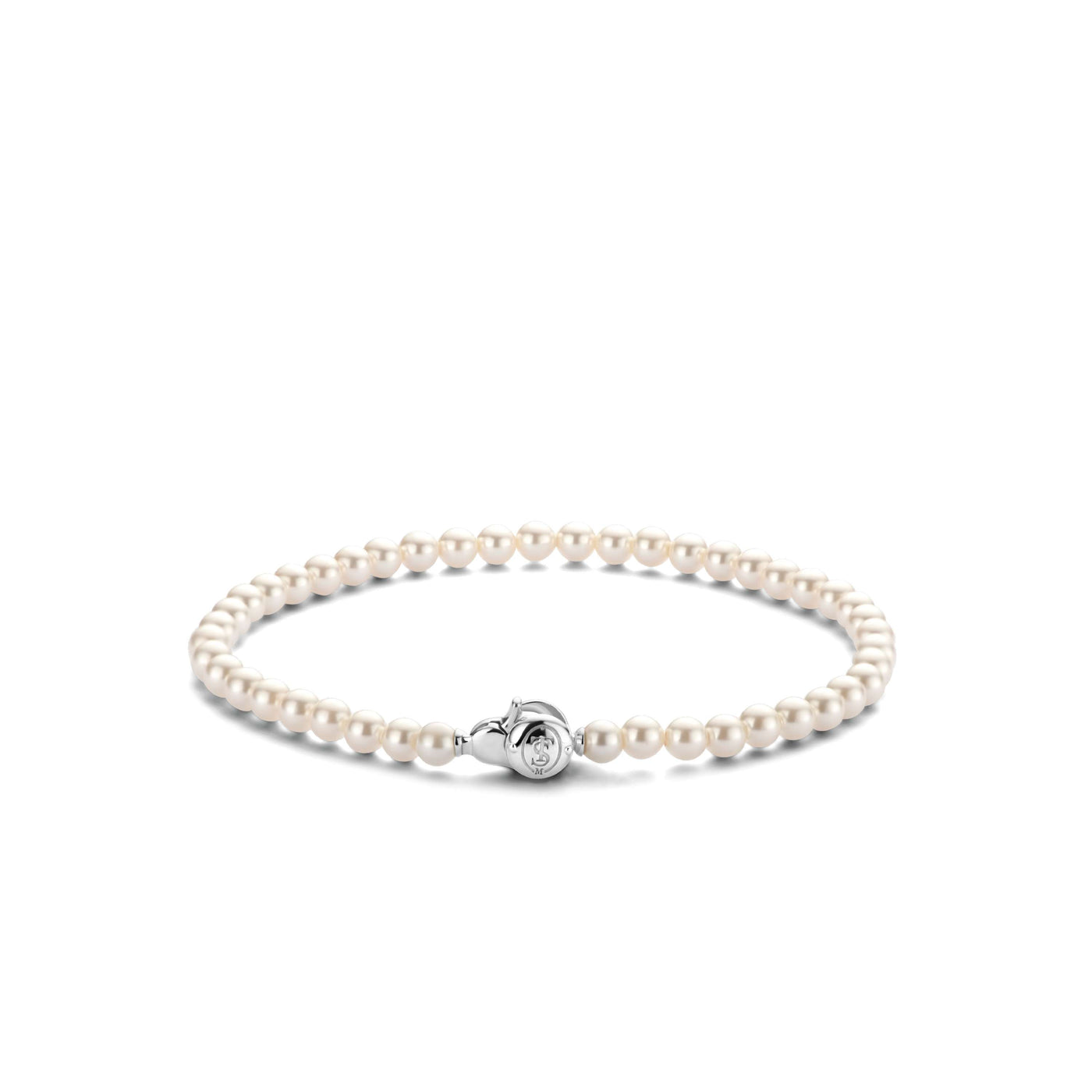 Ti Sento Pearl Bracelet with Sterling Silver Clasp