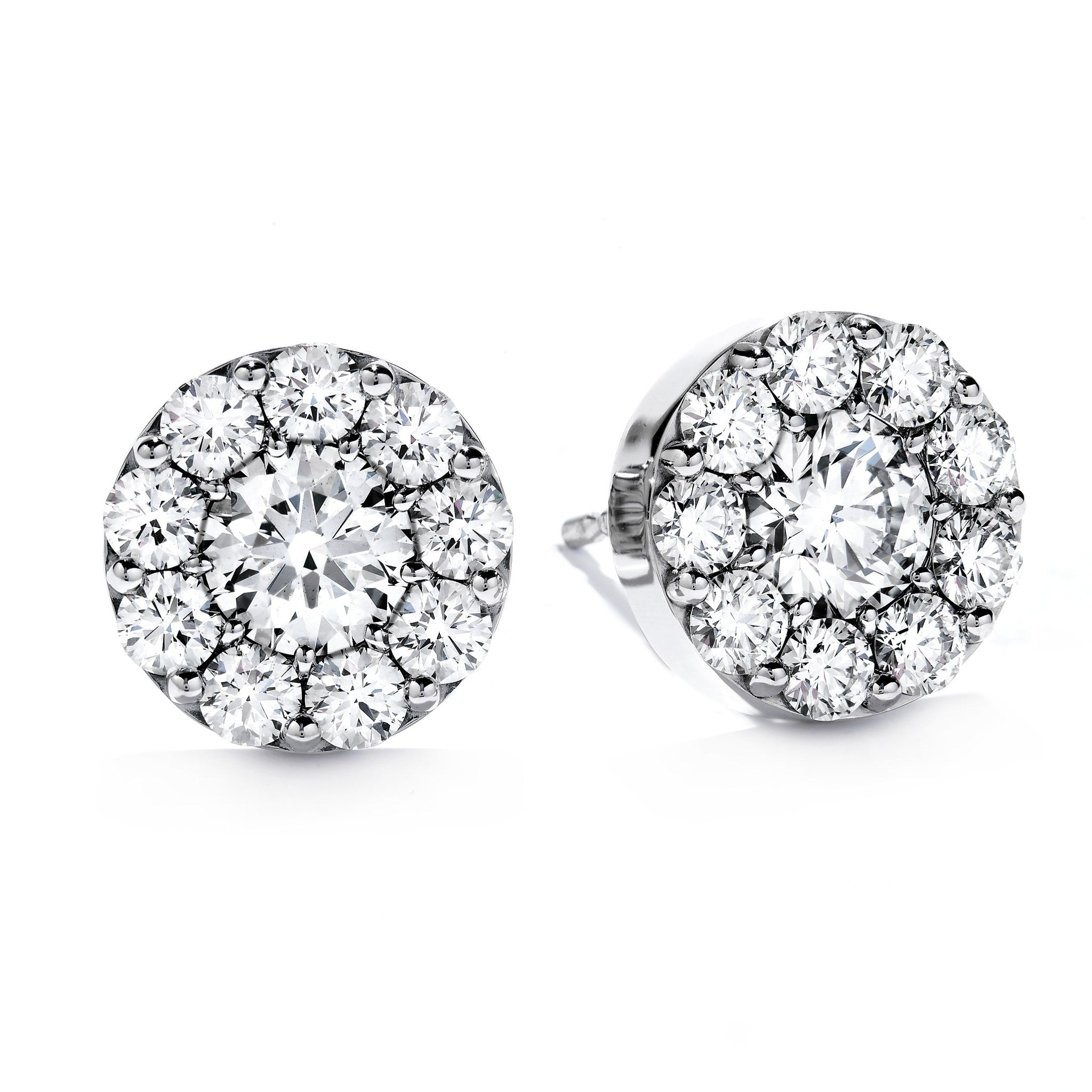 Hearts On Fire 18ct Yellow Gold 0.54ct Fulfillment Stud Earrings