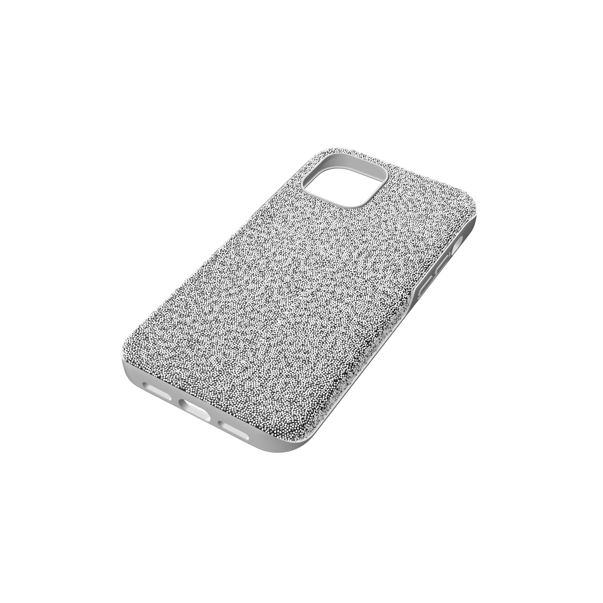 Swarovski High Smartphone Case, iPhone® 12 mini, Silver tone