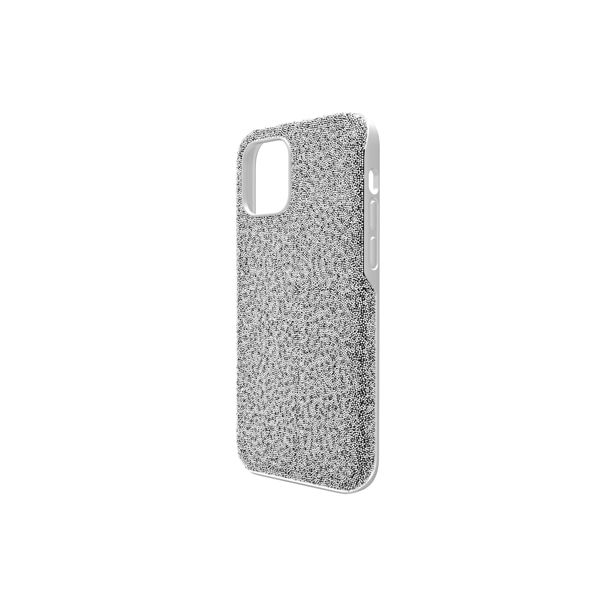 Swarovski High Smartphone Case, iPhone® 12 mini, Silver tone