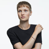 Swarovski Hyperbola Bracelet - Rose Gold Tone-Plated - M - White