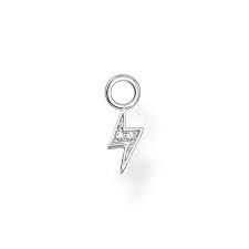 Thomas Sabo Sterling Silver Single Lightning Flash Ear Charm with Cubic Zirconia
