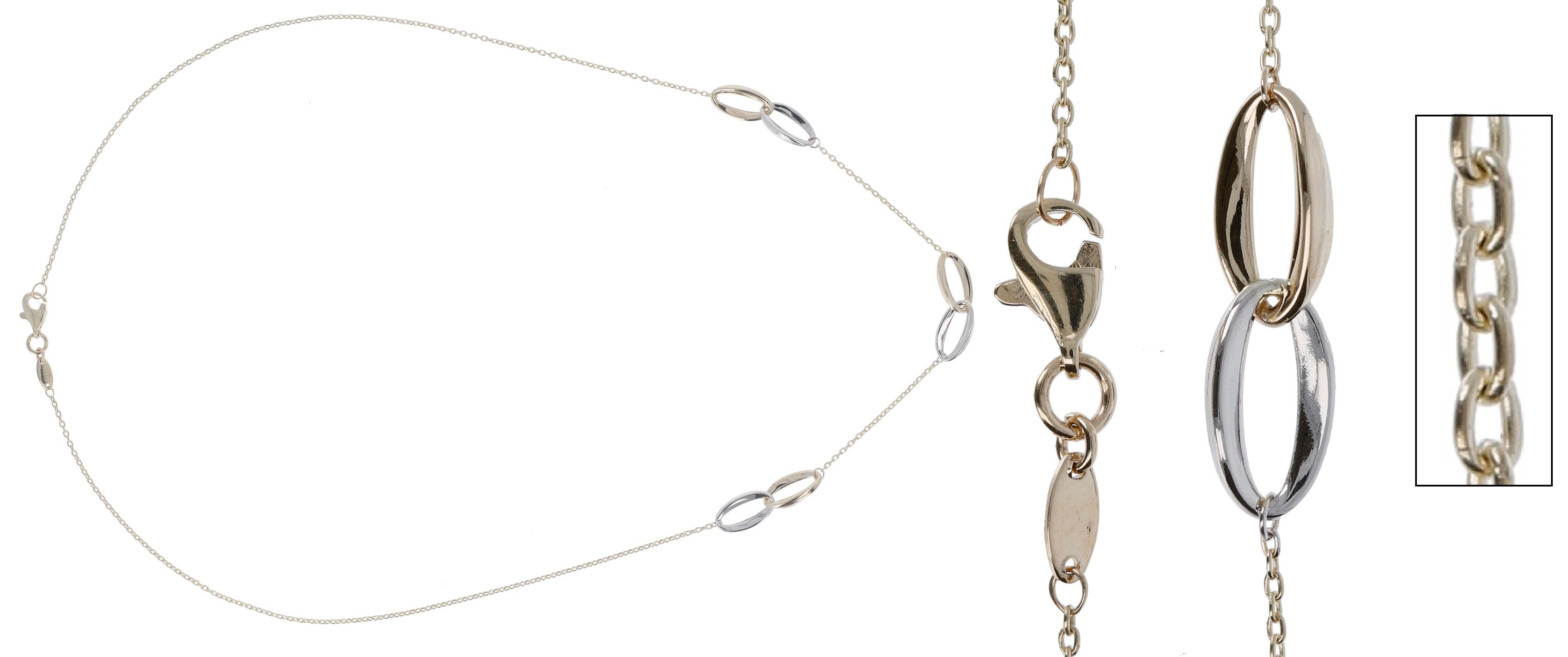 9ct Two-Tone Gold Forzatina Necklace
