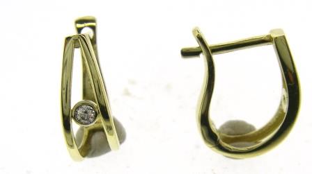 Classic 9ct Yellow Gold Round Hoop Earrings