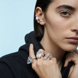 Swarovski Millenia Ear Cuff - Graduated Crystals Earrings