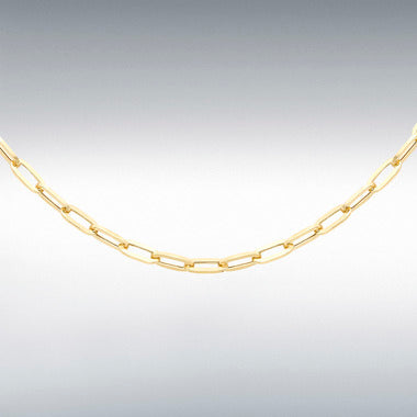9ct Yellow Gold Large Paper Link Chain
