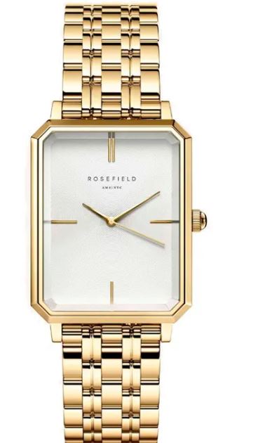 Rosefield Ladies Octagon White 23x29mm watch