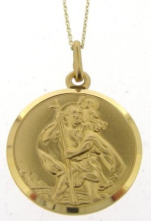 9Y St. Christopher Medal 20mm