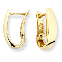 9ct Yellow Gold Huggie Earrings