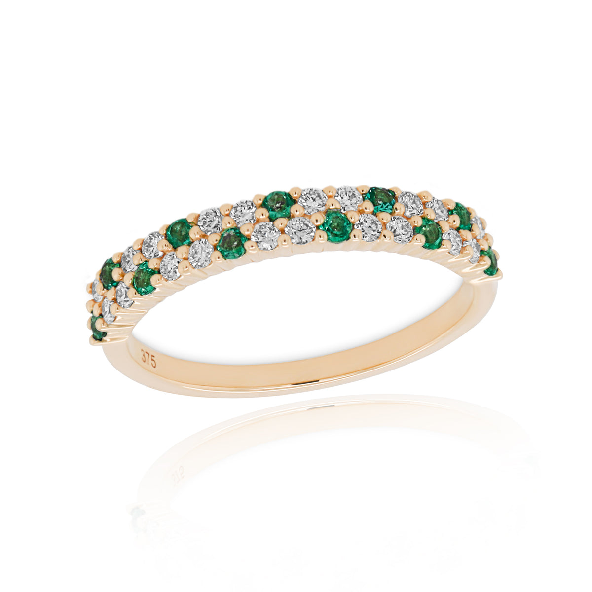 9Y EM & Dia Et CL   EM0.16ct D0.26ct