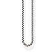 Thomas Sabo Sterling Silver Blackened Venezia Chain 50cm Necklace