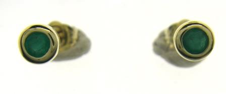 9ct Yellow Gold Oval Opal And Diamond Drop Earrings