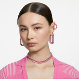 Swarovski Millenia Hoop Ergs Pink RHS Earrings