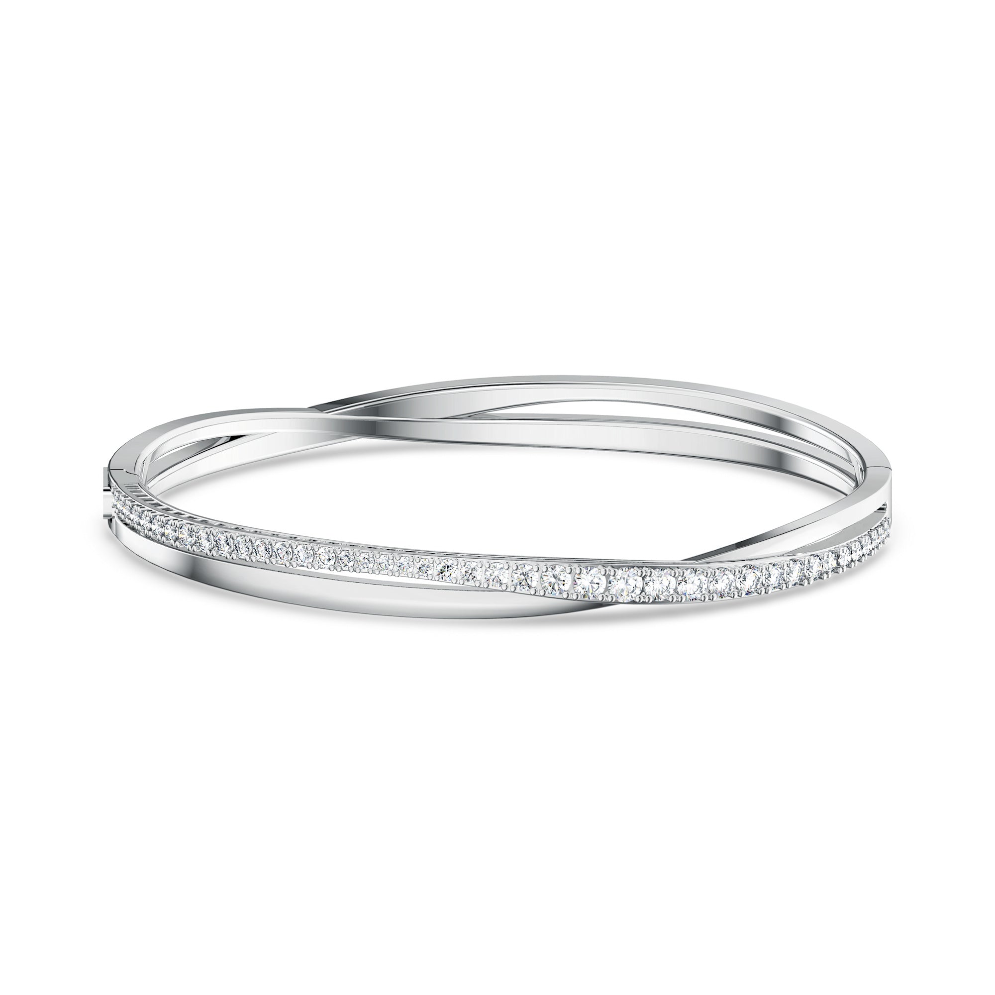 Hyperbola Bangle CRY/RHS- M
