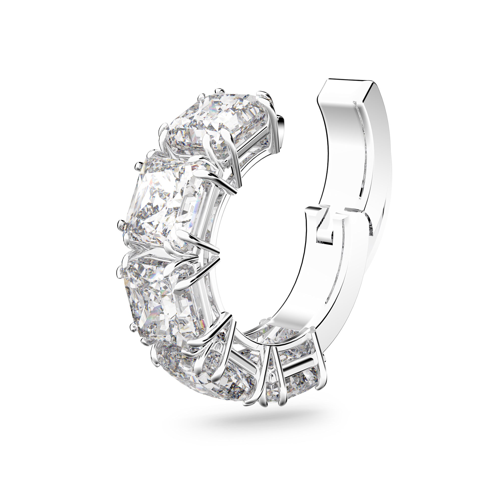 Swarovski Millenia Ear Cuff - Square Cut Crystal Earrings