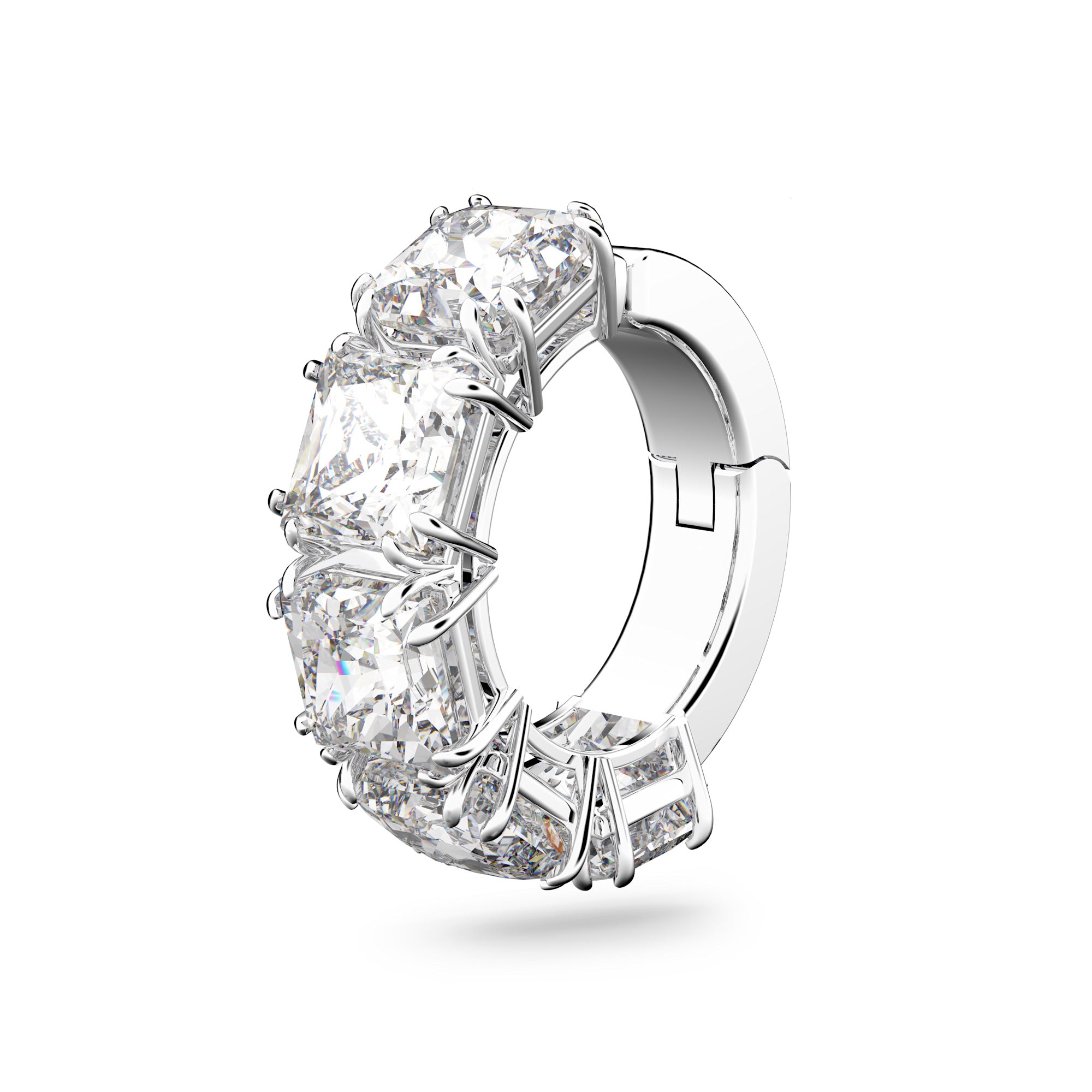 Swarovski Millenia Ear Cuff - Square Cut Crystal Earrings