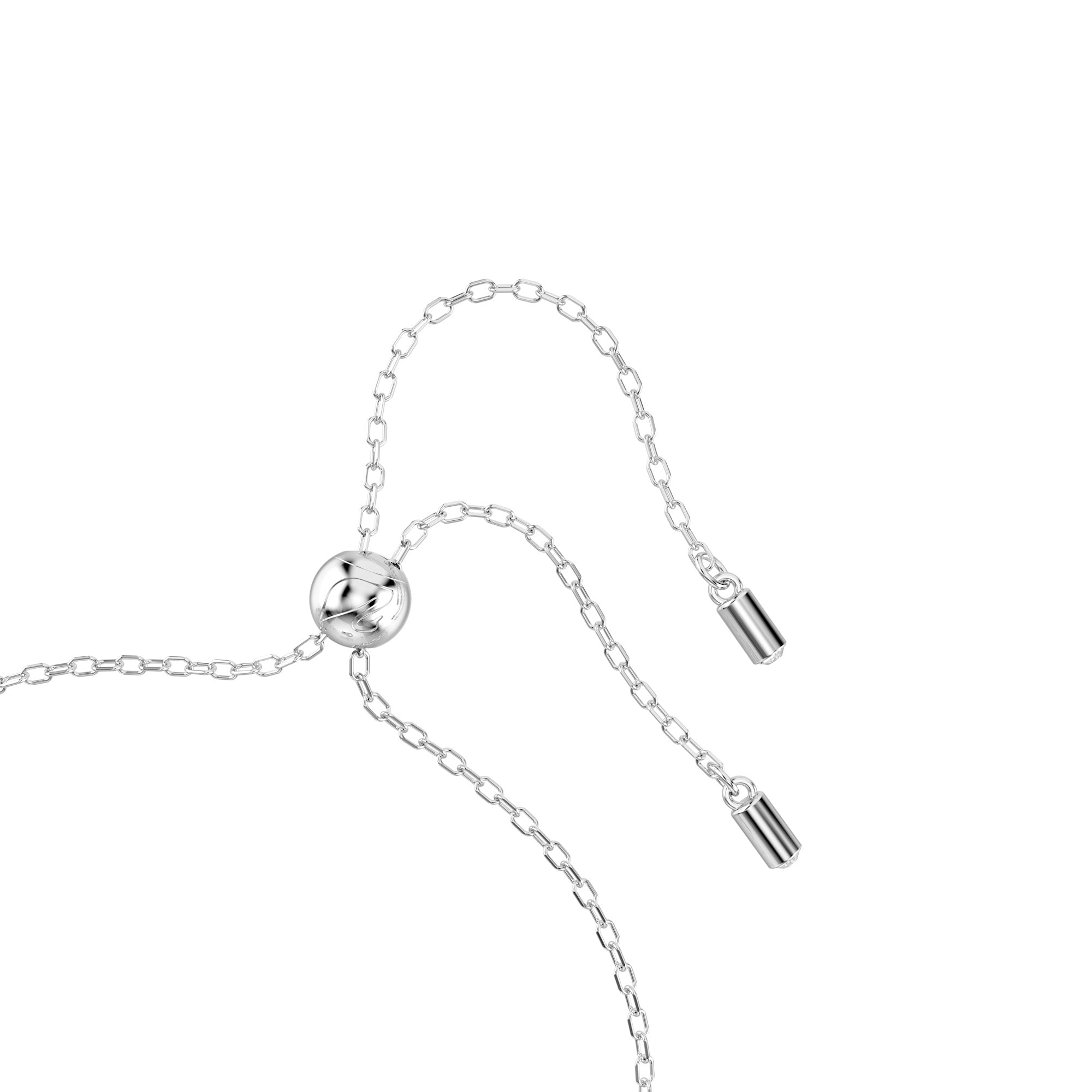 Swarovski Rhodium Plate Hollow Bracelet