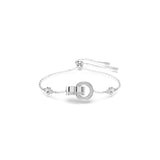 Swarovski Rhodium Plate Hollow Bracelet