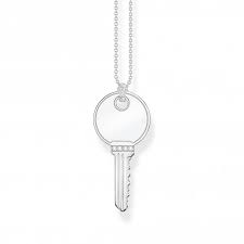 Thomas Sabo Sterling Silver Key Pendant