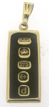 Vintage 9ct Yellow Gold Ingot