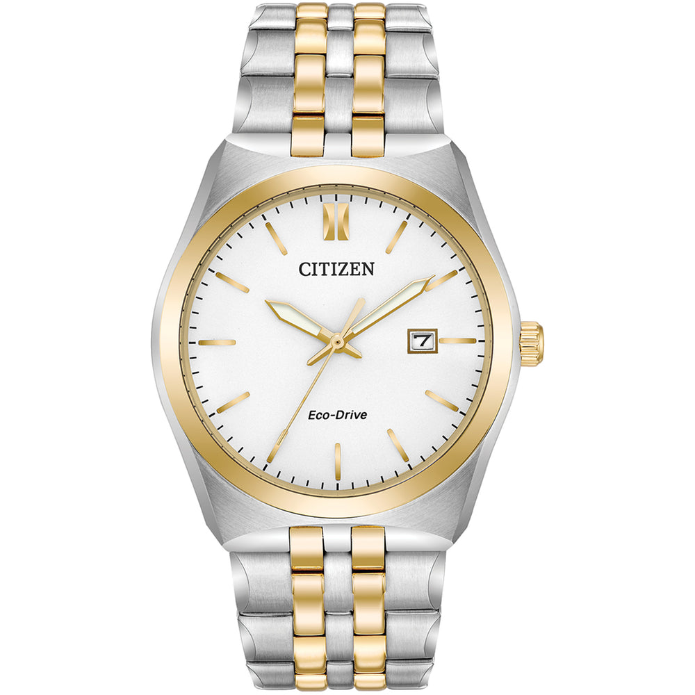 Citizen Mens Eco-Drive Corso Two Tone Watch