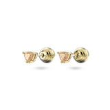 Swarovski Stilla Stud Ergs, GOS/Orange CRY Earrings