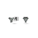Swarovski Stilla Stud Ergs, RUS/Grey CRY Earrings