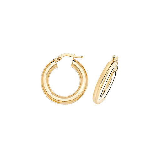 Petite 9ct Yellow Gold Huggie Earrings