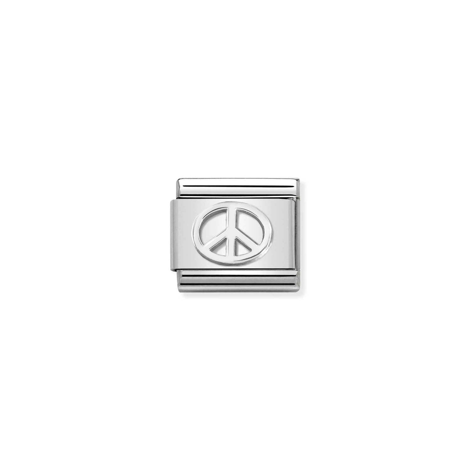 Nomination Composable Classic Peace Symbol Charm