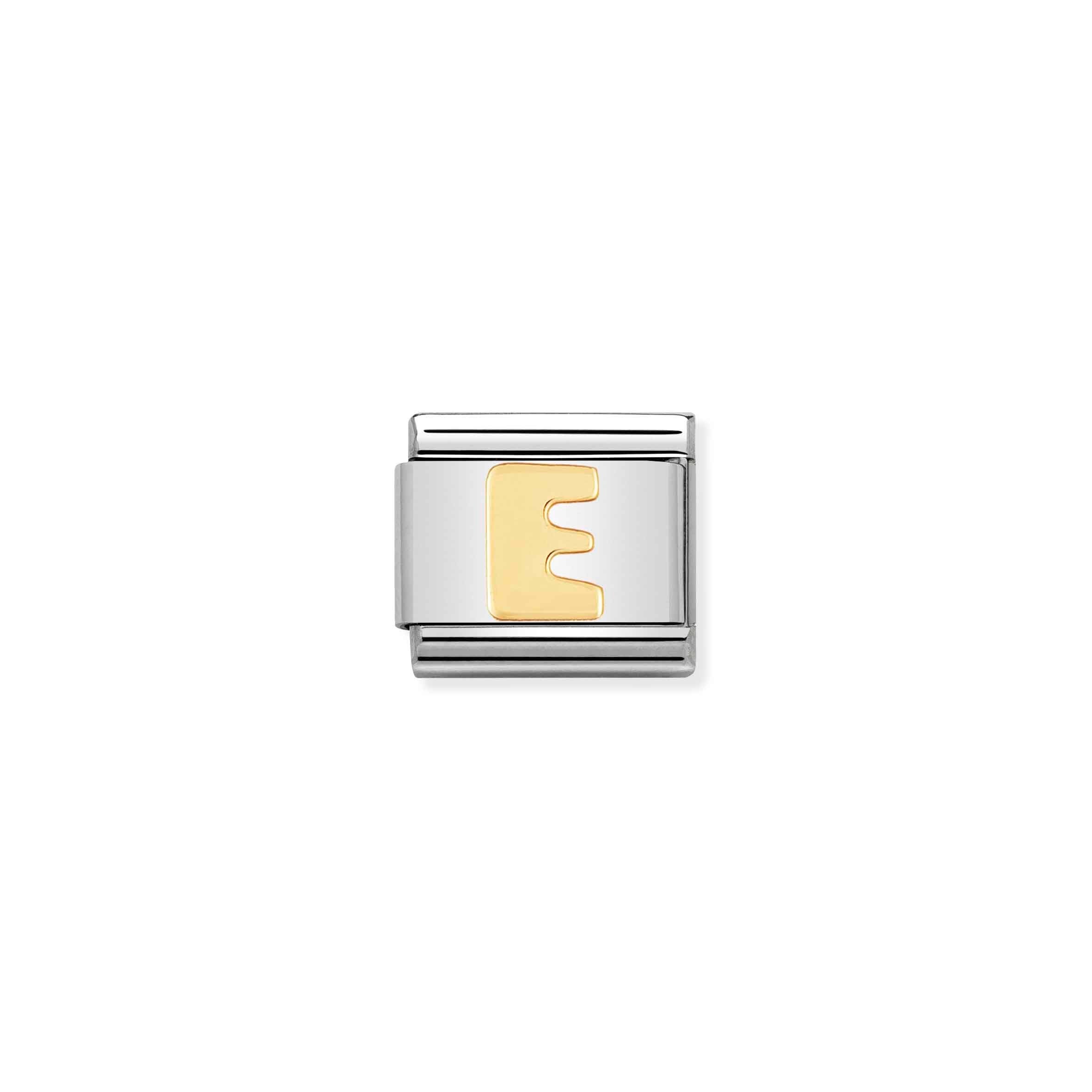 Nomination Composable Classic 'E' Letter Charm