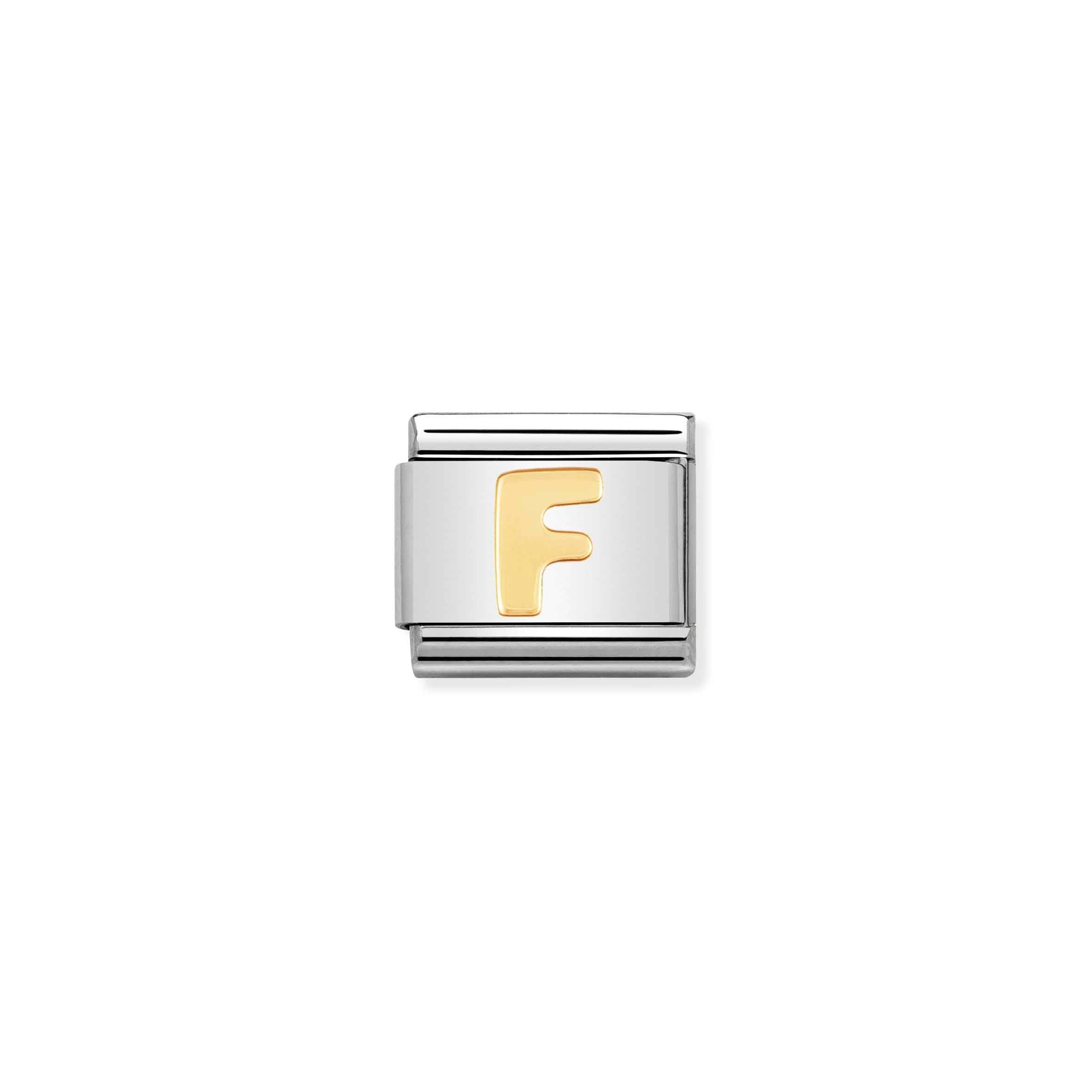 Nomination Composable Classic Letter 'F' Charm
