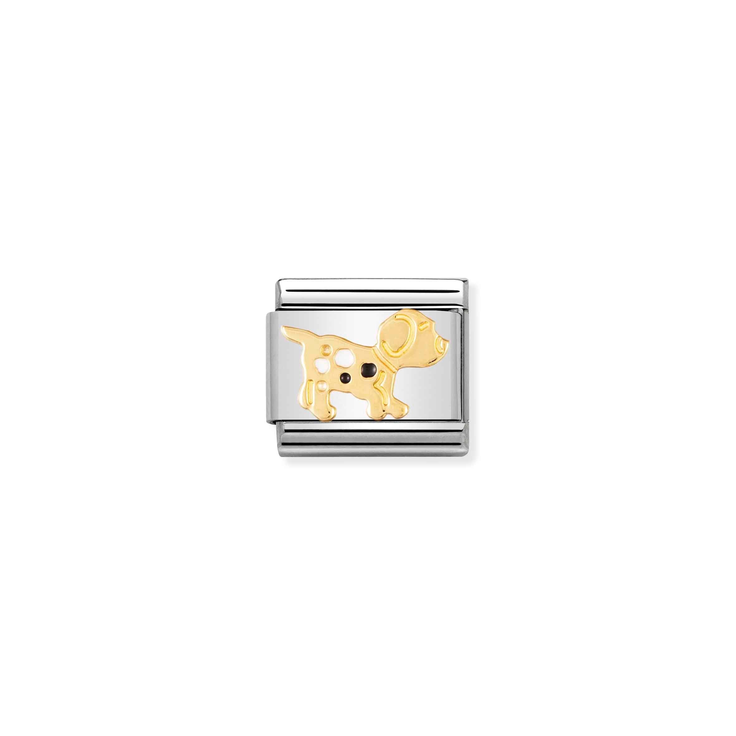 Nomination Composable Classic Dotted Dog Charm