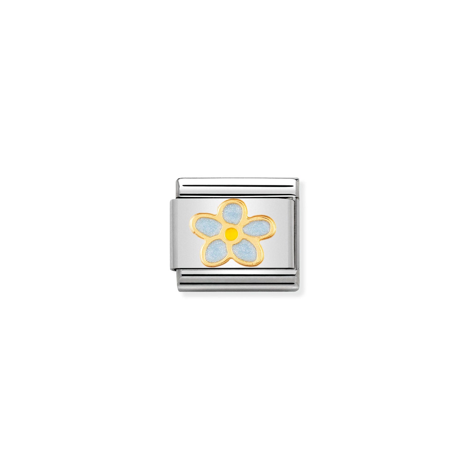 Nomination Composable Classic 'Nature' Forget-Me-Not Charm