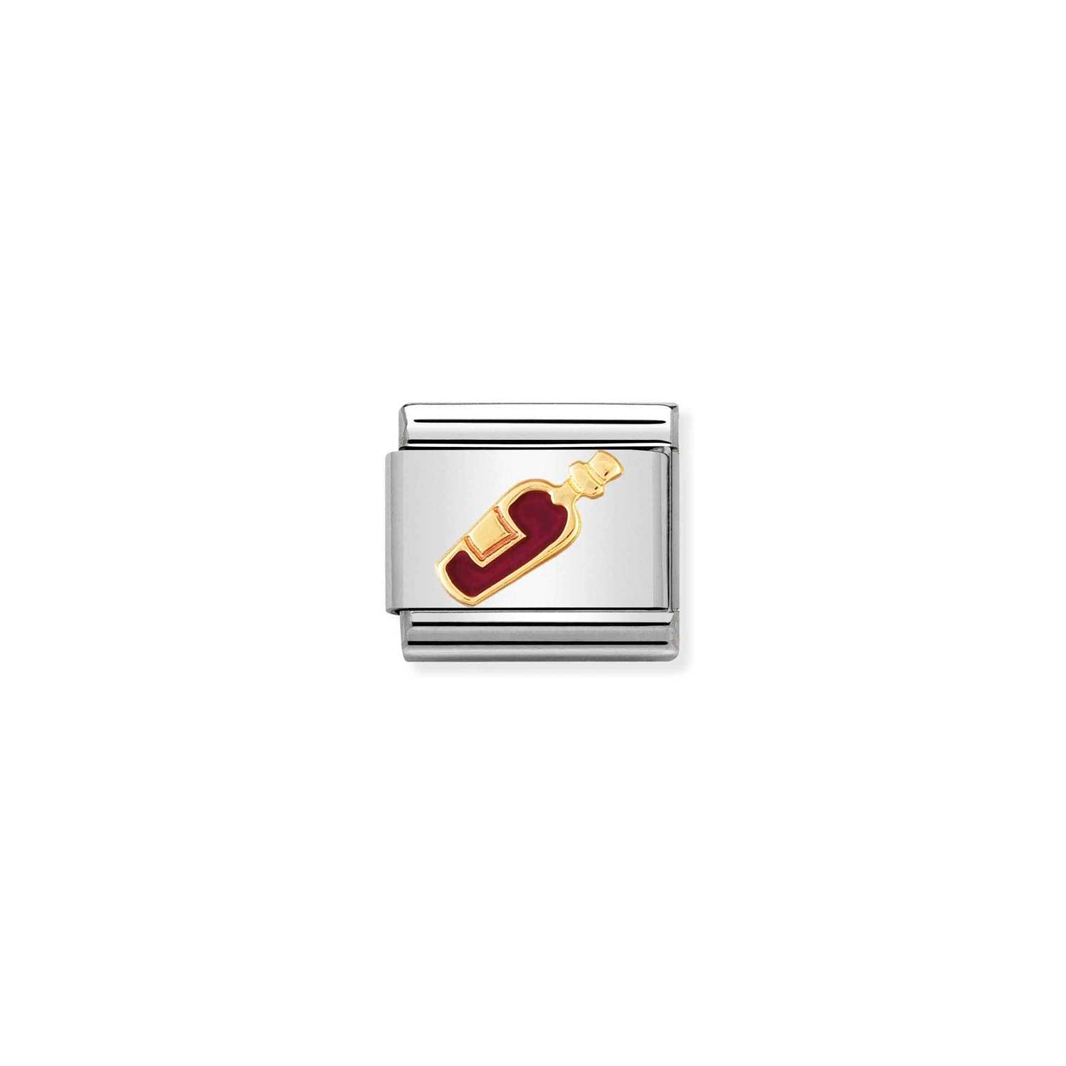 Nomination Composable Classic 'Daily Life' Red Wine Link Charm