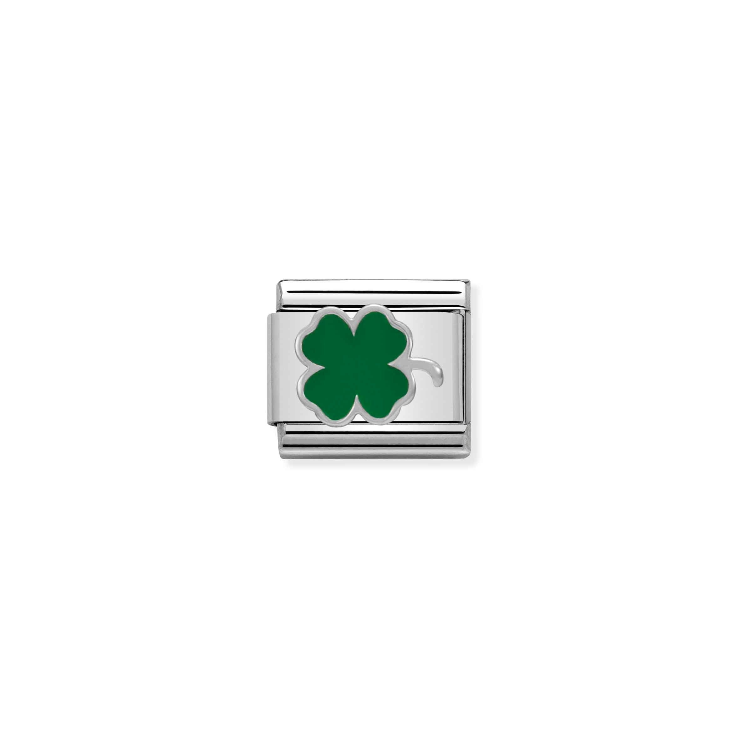 Nomination Composable Classic Green Clover Charm