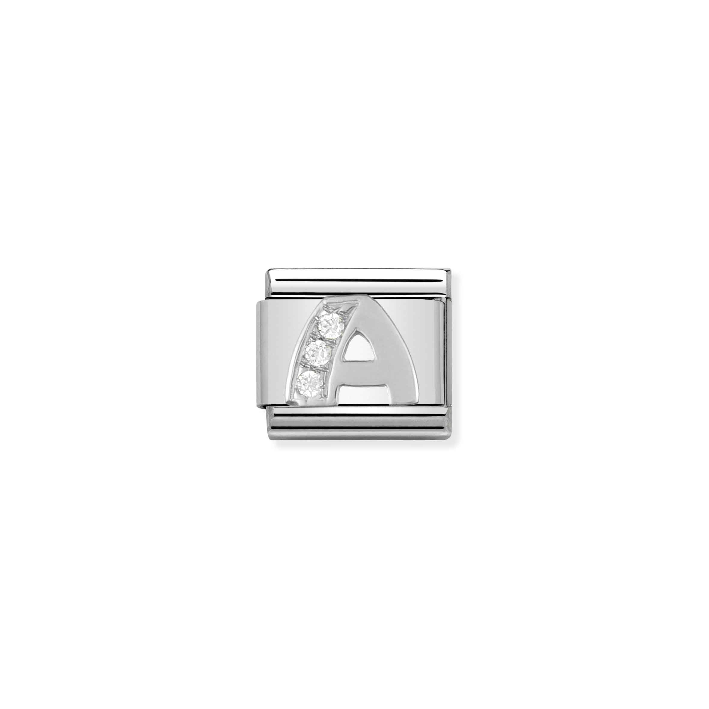 Nomination Composable Classic 'A' Letter Charm