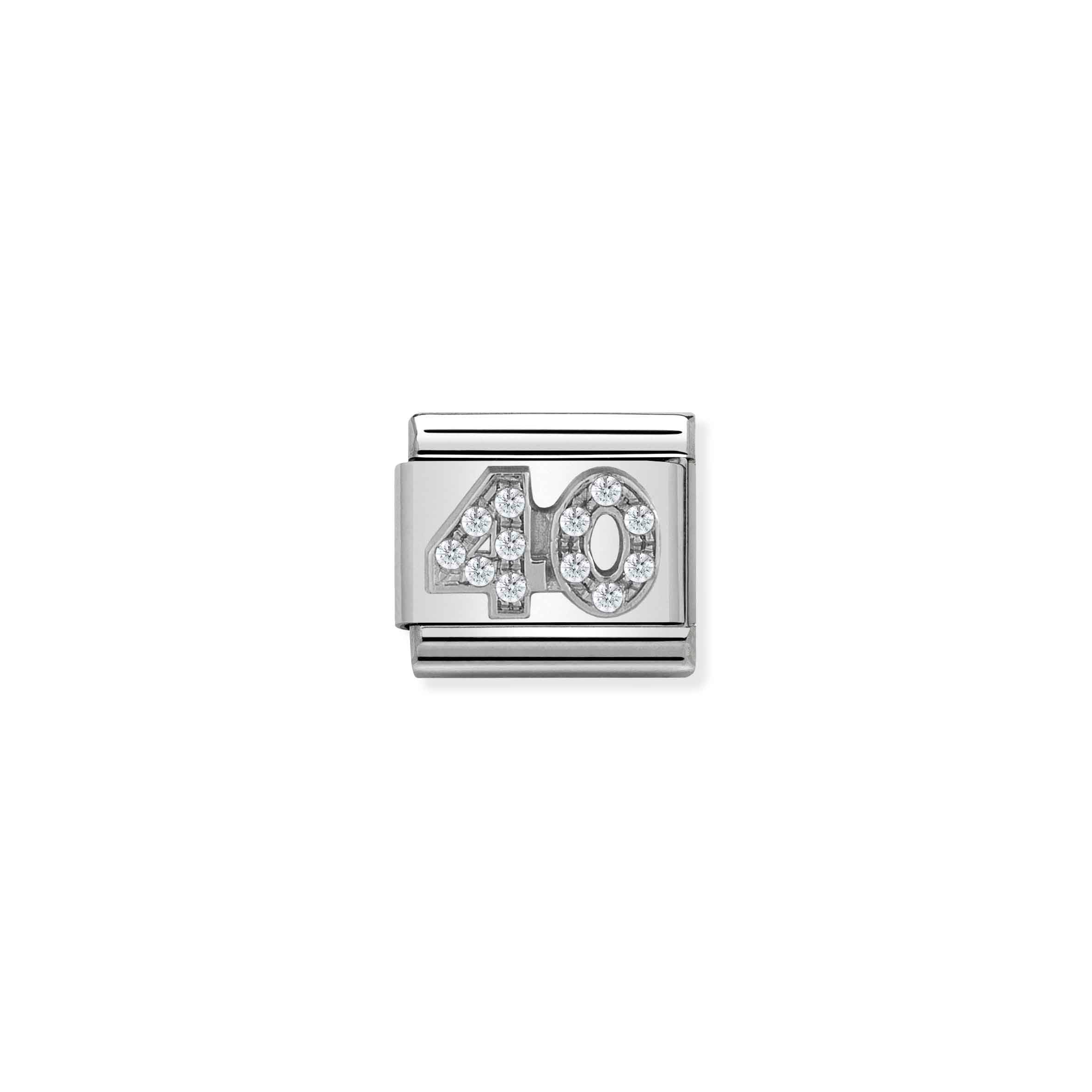 Nomination Composable Classic Symbols '40' Charm Link