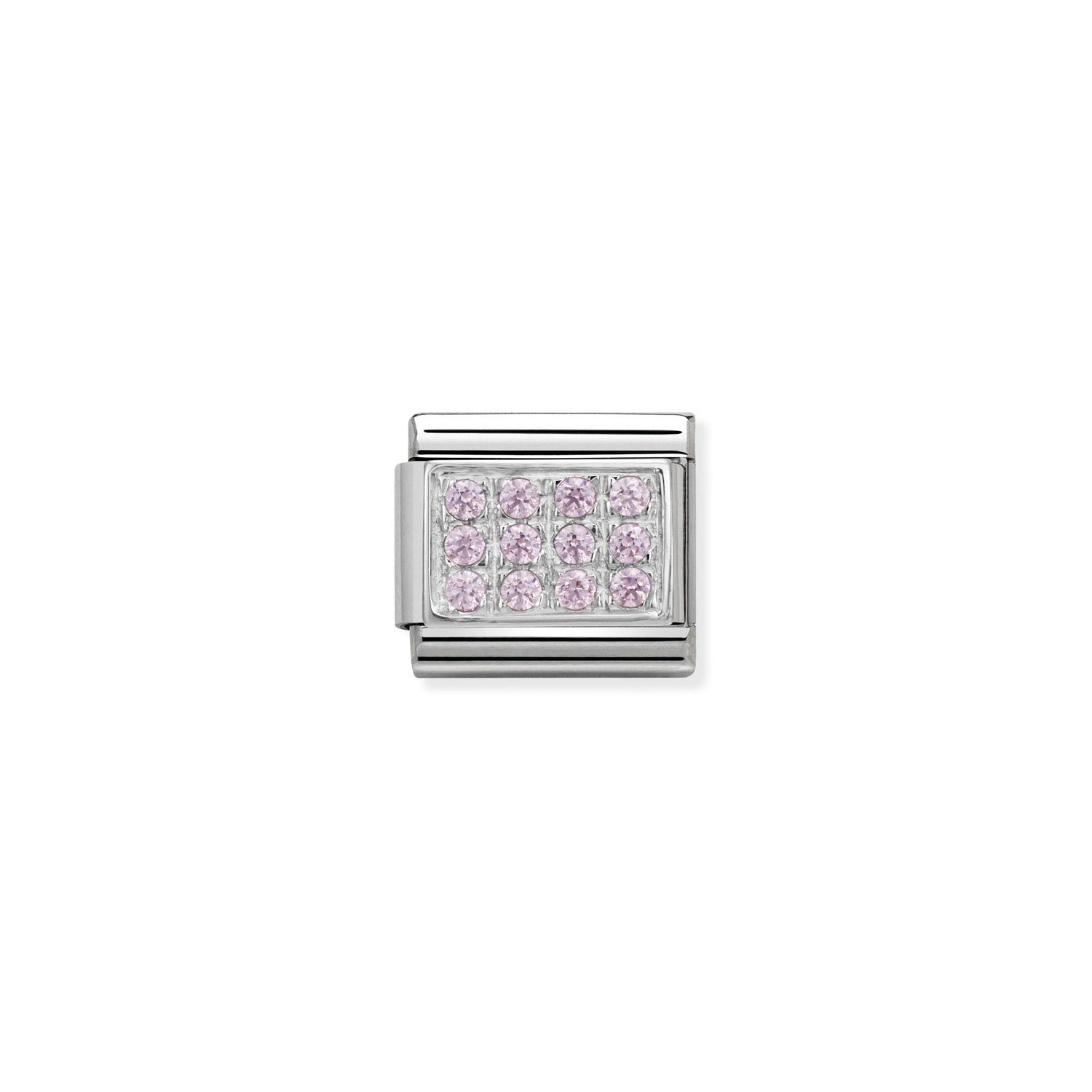 Nomination Composable Classic Pink Pave Link