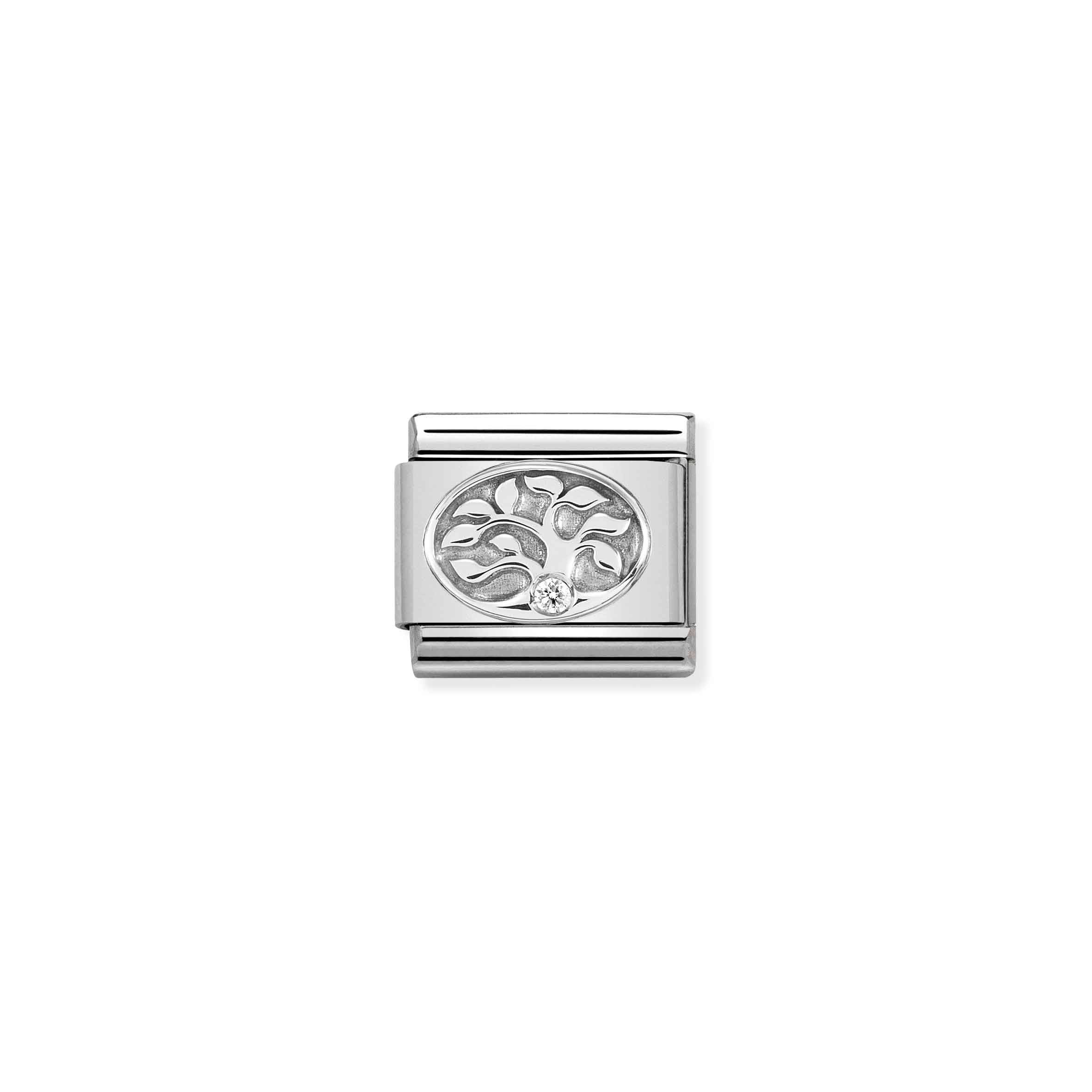 Nomination Composable Classic Tree of Life Charm Link