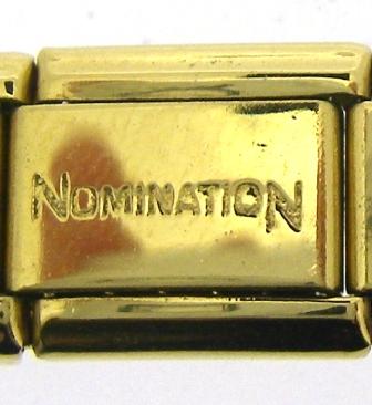 Nomination Composable Classic Yellow Gold Plated Base Link - Stainless Steel