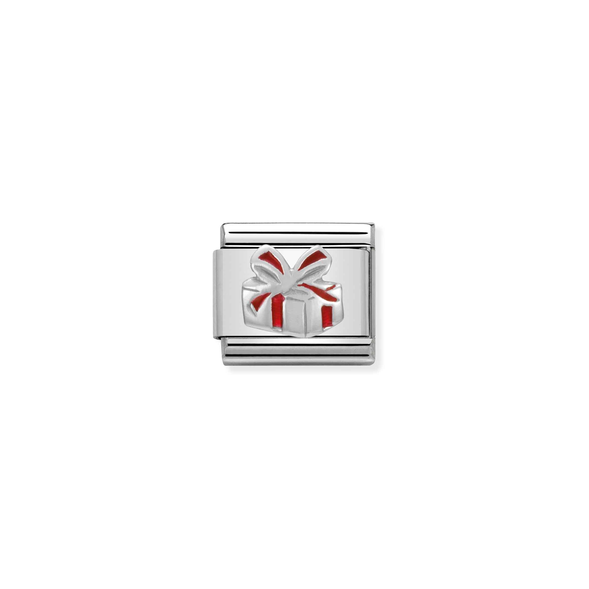 Nomination Composable Classic Sterling Silver & Enamel Symbols Link